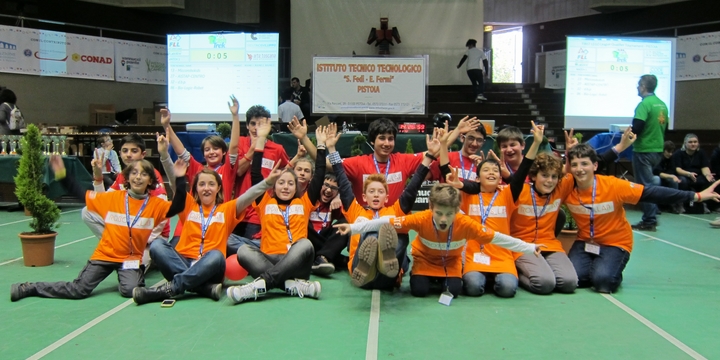 Robots_Lab Mars e Jupiter Team a Pistoia (6 febbraio 2016)